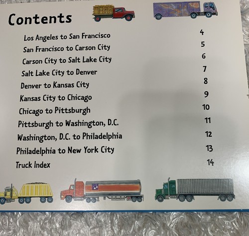 Trucking Here to There by Clint Twist 2007 Scholastic Book Interactive Fun Facts - Picture 9 of 12