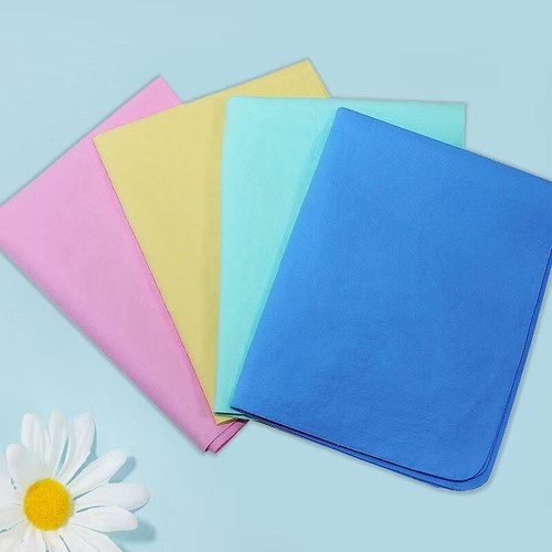 1 Car Wash Chamois Shammy Towel Synthetic Super Absorbent Drying Cloth Wipe Auto - Picture 3 of 11