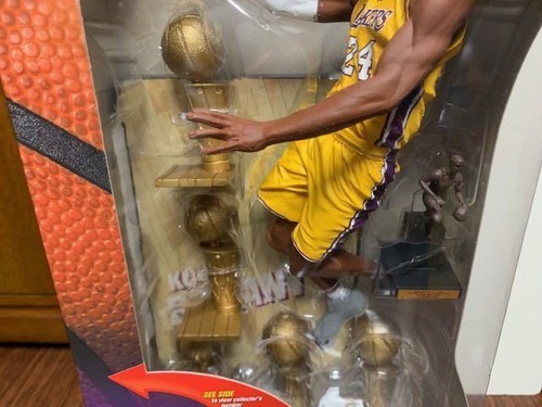 USA McFarlane NBA 27 Kobe Bryant Championship & MVP Trophy Figure - Picture 8 of 9
