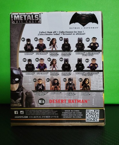 Jada Metals DC Comics Die Cast 4" Batman Desert Batman - Picture 2 of 4