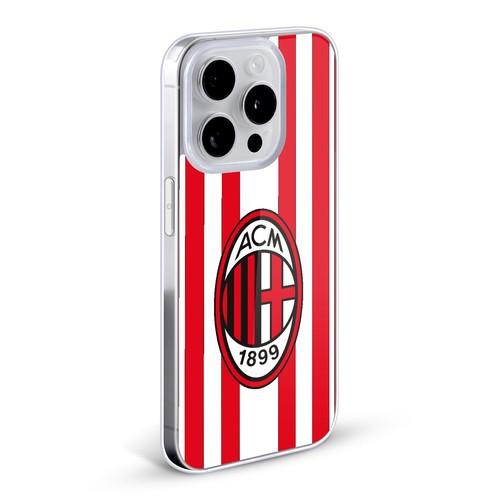 OFFICIAL AC MILAN 2021/22 CREST KIT SOFT GEL CASE FOR APPLE iPHONE PHONES - 第 2/9 張圖片