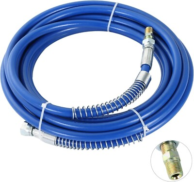 #ad 1 4quot; Airless Paint Spray Hose High Pressure Universal Paint Sprayer Flexibl... $26.65