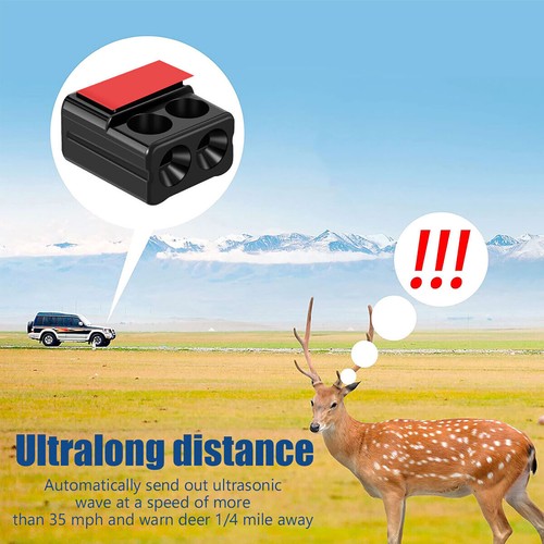 Deer Whistles Wildlife Animal Repelling Alert Warning Whistle Car Repeller 8pcs - Picture 7 of 9