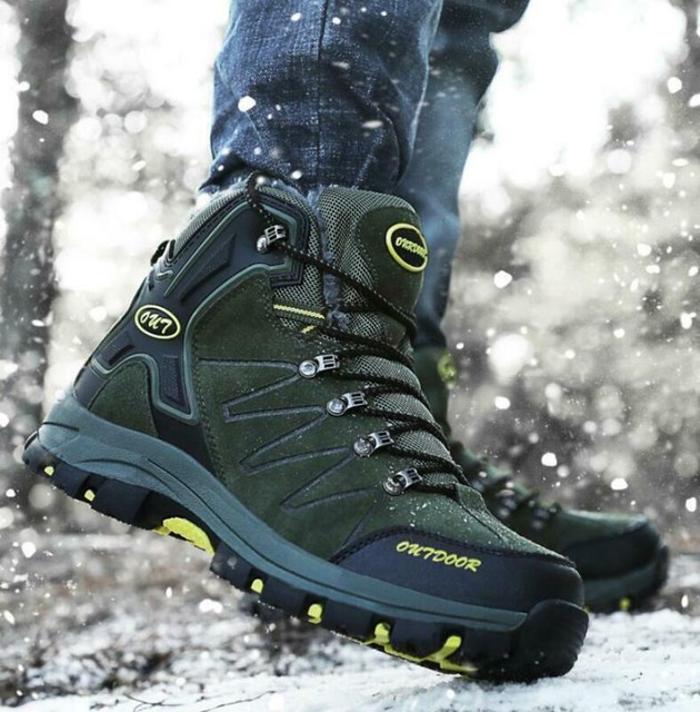 snow tec men's waterproof snow boots