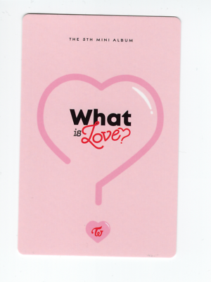Twice Sana Photocard | What is Love? POB (A) | eBay