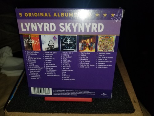 Lynyrd Skynyrd 5 Original Albums (5 CD 💿 BOX SET) MCA IMPORT 2011 NEW SEALED! - Picture 5 of 9