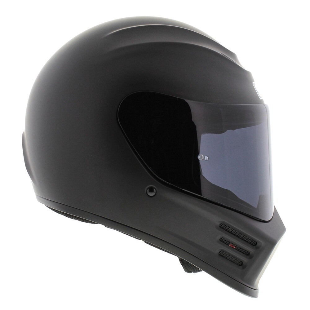 Simpson Speed Motorcycle Helmet Matt Black (22.06) | eBay
