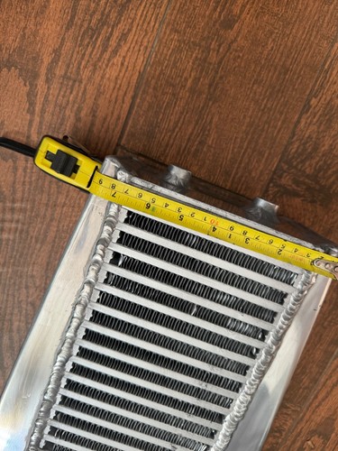 K Series Vertical Flow Intercooler K20 K24 For Honda Acura K Swap Civic DC 800HP - Foto 4 di 8