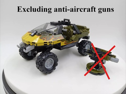 Mega Construx Halo Flame Warzenschwein Bausteine Set Zusammenbauen Fertig Modell Spielzeug - Bild 7 von 8
