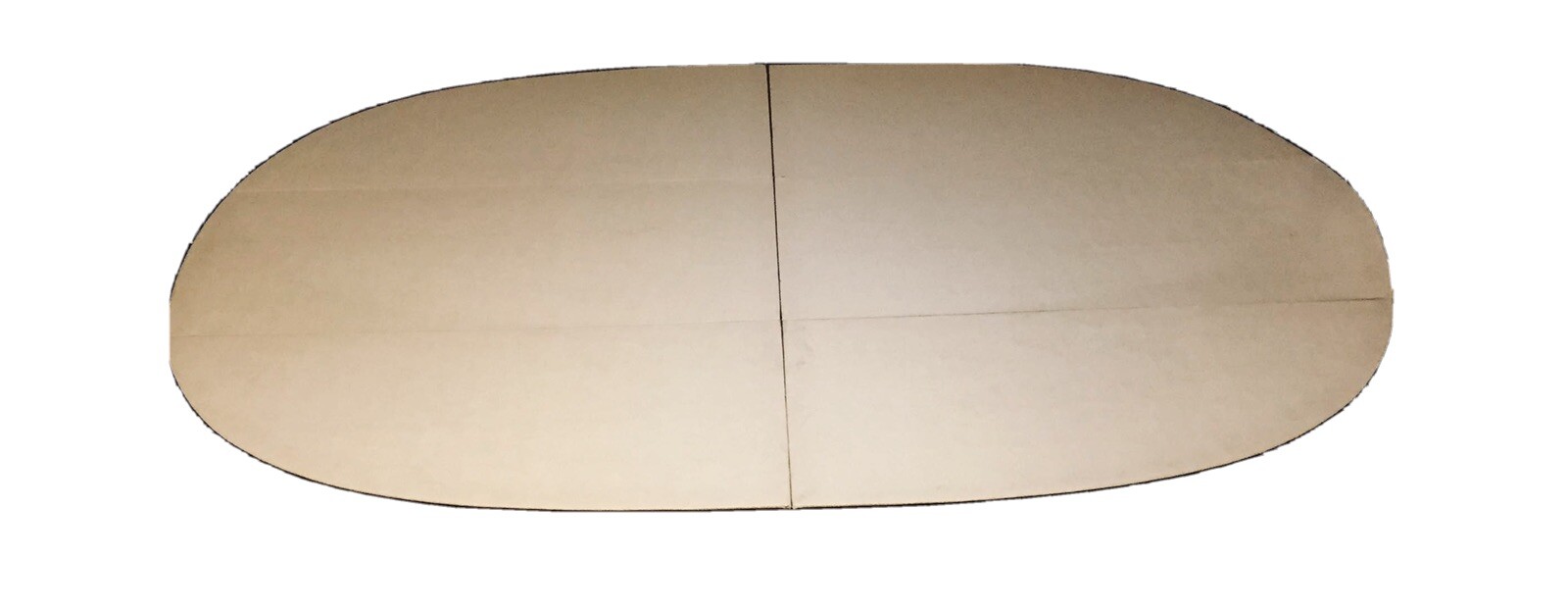 Custom Made Table Pad Protector 43” W X 105” L; 4 Foldable Sections; 1/