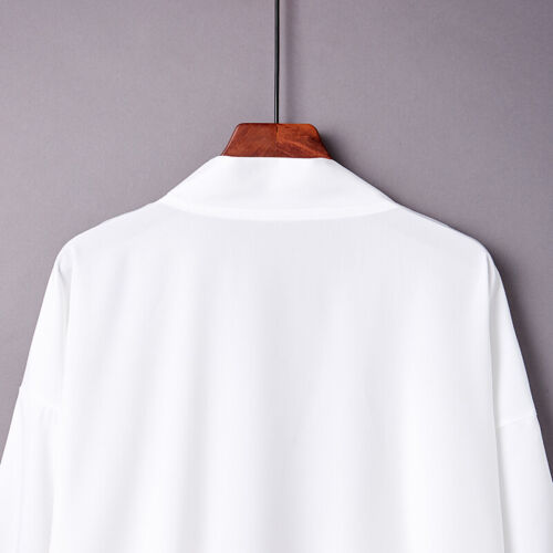 Giacca Top Uomo Cappotto Giapponese Retro Kimono Cardigan Lungo Yukata Outwear Casual - Foto 12 di 15