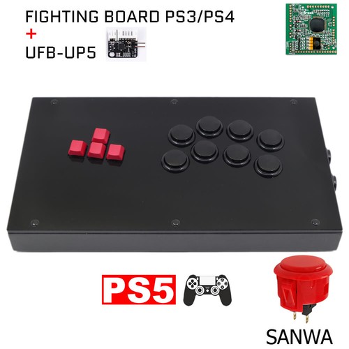 RAC-J800K Keyboard Button Arcade Joystick Game Controller PS5/PS4/PC Mixbox - Picture 13 of 13