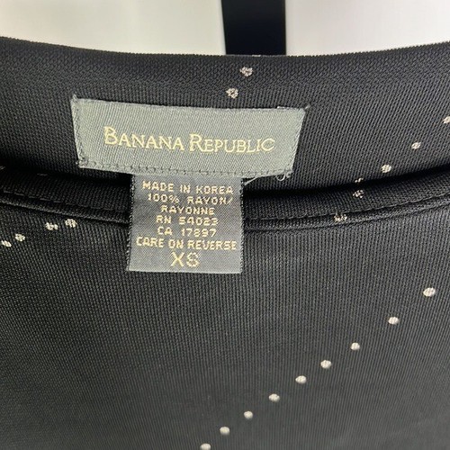 Banana Republic Black Sleeveless Column Maxi Dress - XS - Picture 4 of 7