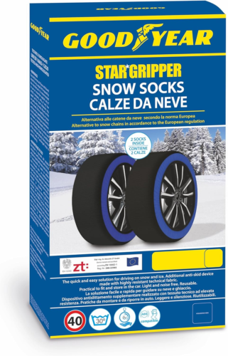 goodyear Calze Da Neve Star Gripper Omologate Italia EN 16662-1:2020 Due Catene - Foto 2 di 15