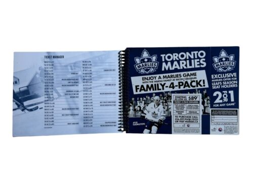 Libro Completo 90 Boletos de Temporada Sin Usar Toronto Maple Leafs 2012-13 Caja Original - Imagen 3 de 23