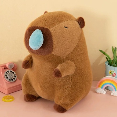 Capybara Stuffed Plushie Toy Capybara Plush Cute Doll Stuffed Animals Gifts - Picture 9 of 9
