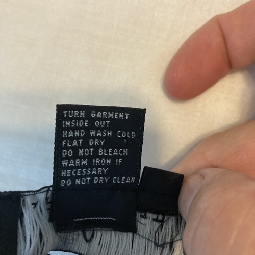 Carole Little S Cocktail Abend Kleid LBD schwarz Baumwolle Strick Pailletten Midi bescheiden - Bild 9 von 10