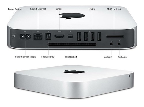 Apple Mac mini A1347 Desktop - Core i7 3.0Ghz 16GB 2TB (2014) WARRANTY GRADE A - Picture 3 of 7