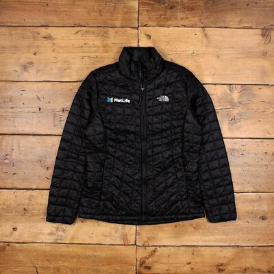 Vintage North Face Outdoorjacke M Thermoball Puffer Schwarz Damen