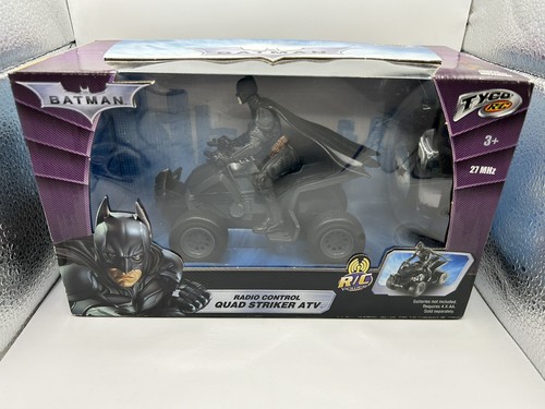 Batman Radio Control Quad Striker ATV Tyco RC Mattel New DC Comics Battery New - Picture 2 of 8