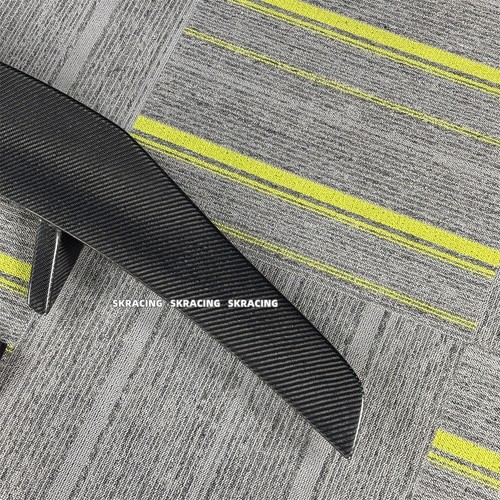 HIGH KICK DUCKBILL CARBON FIBER REAR TRUNK SPOILER WING FOR INFINITI Q60 2017-22 - Foto 9 di 10