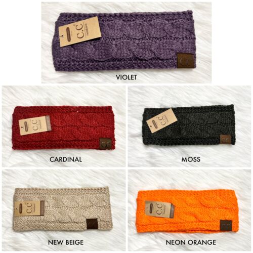 C.C Classic Stirnband (Erwachsene), Winter Stirnband, Winter Stirnband, Winter Headwrap - Bild 9 von 9