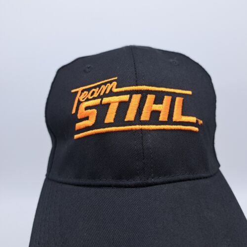STIHL Team Stihl cappello con logo arancione ricamato taglia adulto - Foto 2 di 8