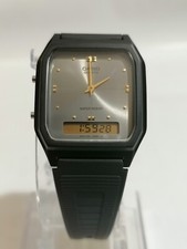 Vintage Men’s Casio AQ-48 Watch Module 1301 Rare Quartz Digi Ana Alarm