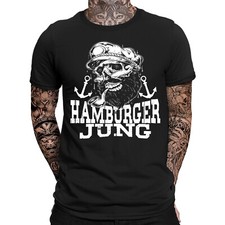Hamburger Jung Hamburg T-Shirt | Moin Moin | Lustig | Fun | Kiez | Reeperbahn