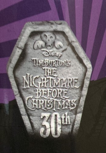 NEU The Nightmare Before Christmas NIGHTMARE VIBE Silk Touch Überwurf Decke 40x50 - Bild 3 von 4