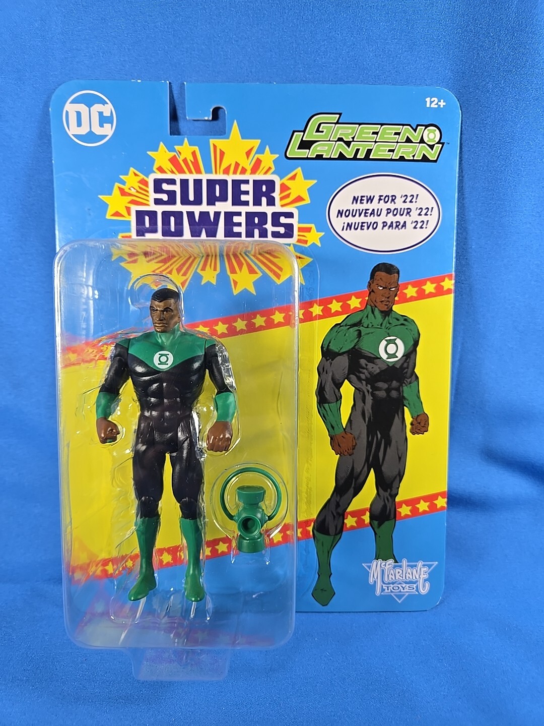 McFarlane Toys DC Super Powers John Stewart Green Lantern Action Figure *New*