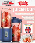 Portable USB Rechargeable Electric Juicer Blender Fruit Mixer Shaker Maker Tool