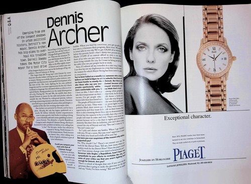 George Magazine Inaugural Issue Oct Nov 1995 Madonna JFK Wallace No Label - Imagen 21 de 24