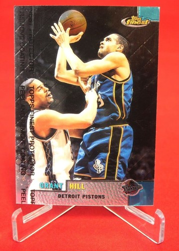 Grant Hill Topps Finest W Coating NBA  Basketball  1999 #41 Mint - Picture 1 of 2