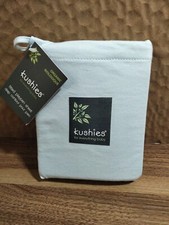 Kushies Organic Fitted Playpen Sheet 29"x 42" Baby Blue