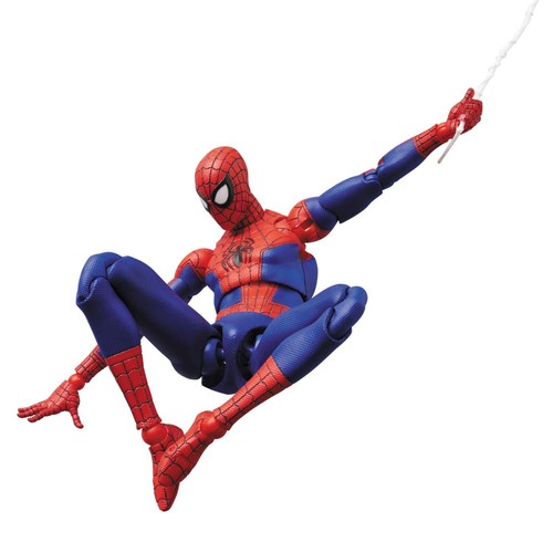 Medicom Toy MAFEX No.235 Spider-Man Peter B Parker Renewal Ver. 160mm Figure jp - Picture 4 of 9