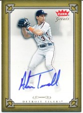 2004 Greats of the Game Autographs #AT Alan Trammell F1