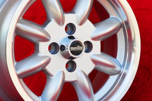 4 Cerchi FORD LOTUS TALBOT Minilite 6x14 ET16 4x108 Wheels Felgen Llantas Jantes - Imagen 7 de 24