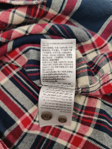 Superdry Plaid Flannel Pocket Work Shirt Long Sleeve Rugged Button Up Mens 2XL - Picture 11 of 12
