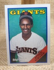 1988 Topps Jose Uribe Baseball Card #302 Giants FREE S&H A2