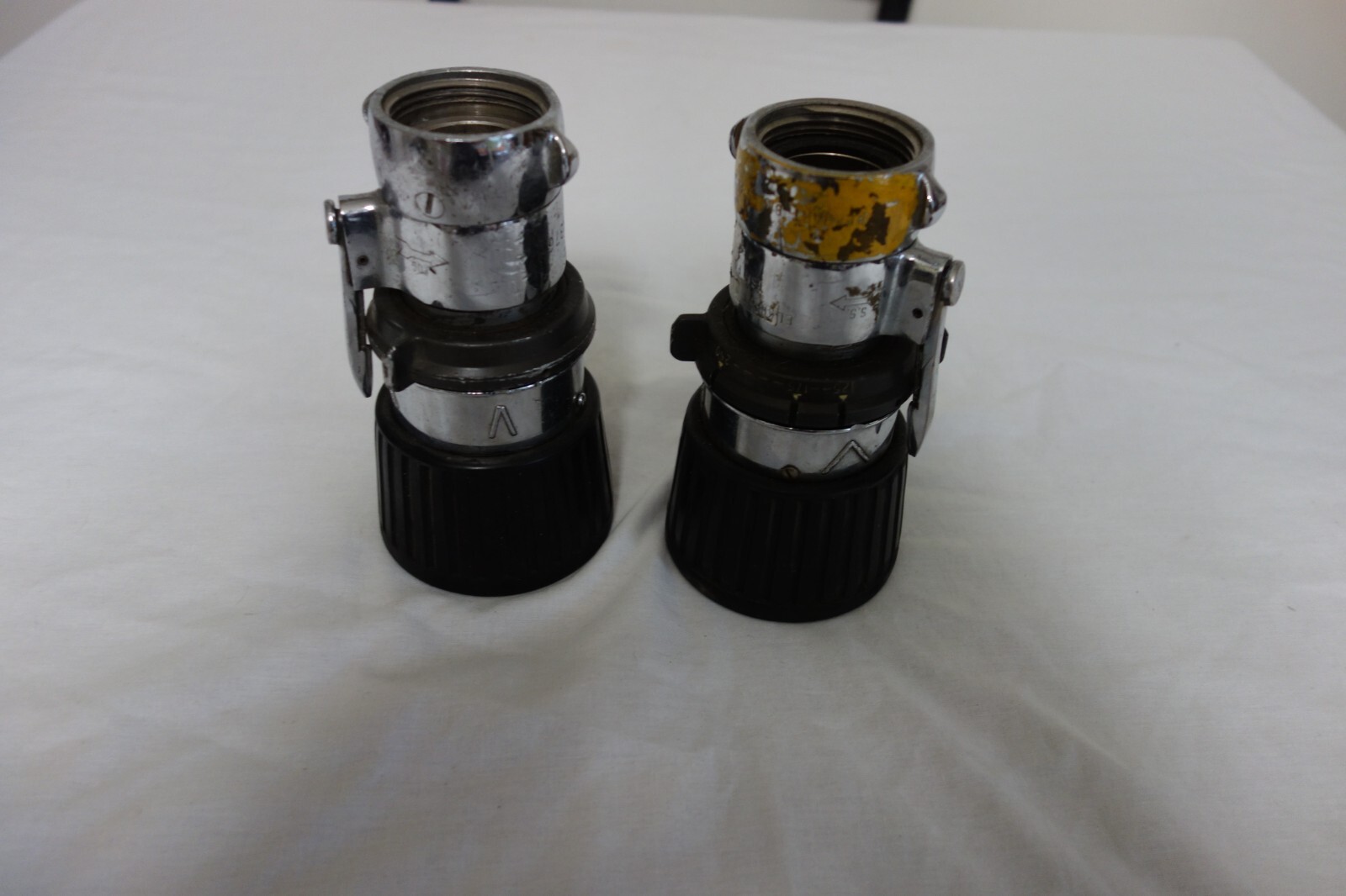 2 Elkhart Brass 1.5" Fire Hose Nozzle Fog Straight Stream