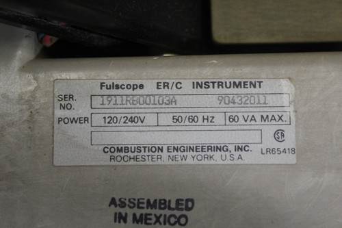 ABB ASEA BROWN BOVERI TAYLOR FLUSCOPE ER/C CHART RECORDER 1911RB00103A - Picture 5 of 5