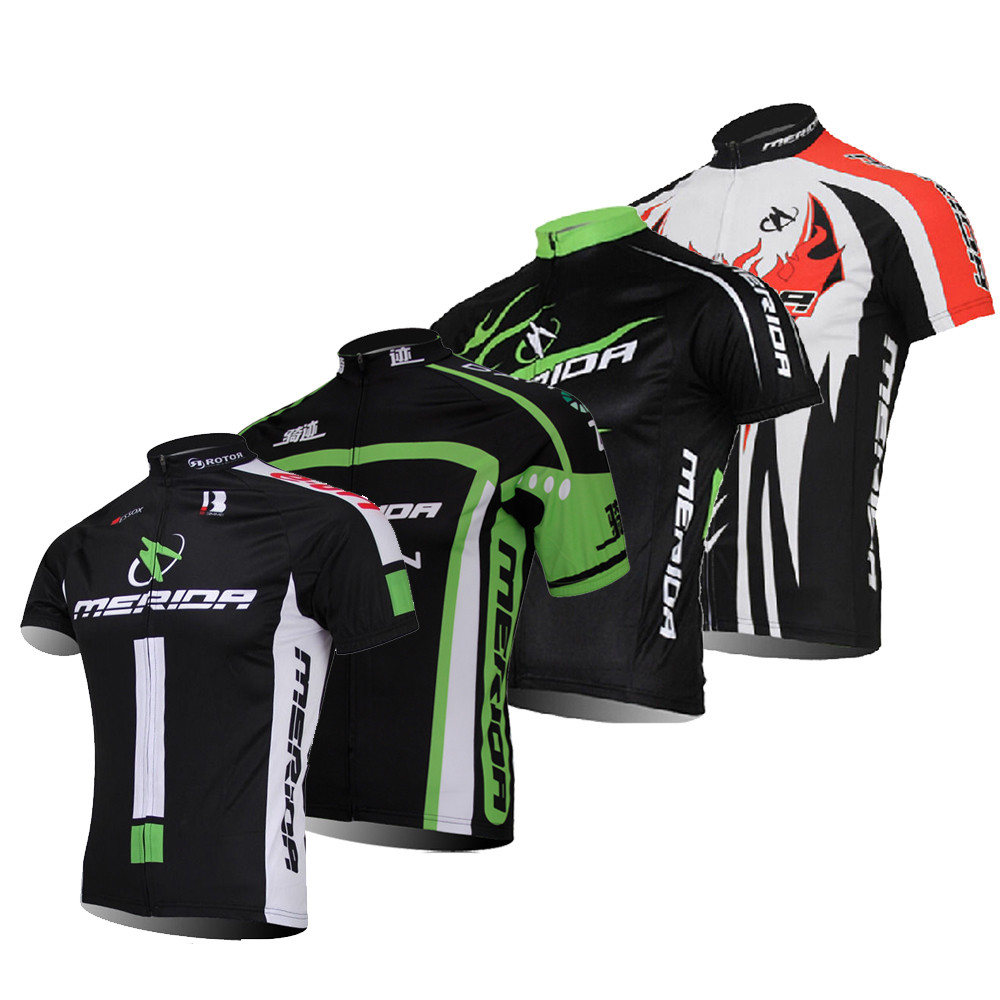 Merida Mens Bike Clothing Long Sleeve Cycling Jersey and