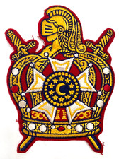 1930s DEMOLAY KNIGHTS TEMPLAR vintage masonic youth group FREEMASON PATCH type 1