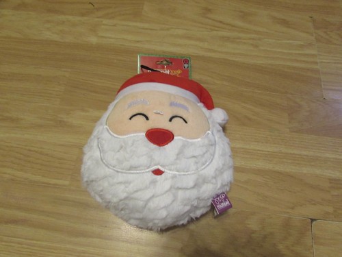 3 NOVELTY DOGGY FESTIVE THEMED SQUEAKY HOLIDAY TOYS SANTA/SNOWMAN/REINDEER - Picture 2 of 8