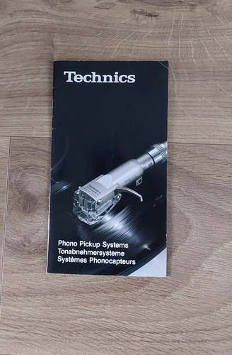 Technics Phono Tonabnehmer Systeme - Booklet - Bild 1 von 4