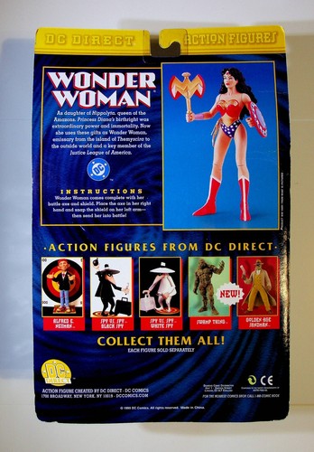 Modellino Wonder Woman 1999 DC Direct Comics Justice League JLA nuovo sigillato - Foto 2 di 2