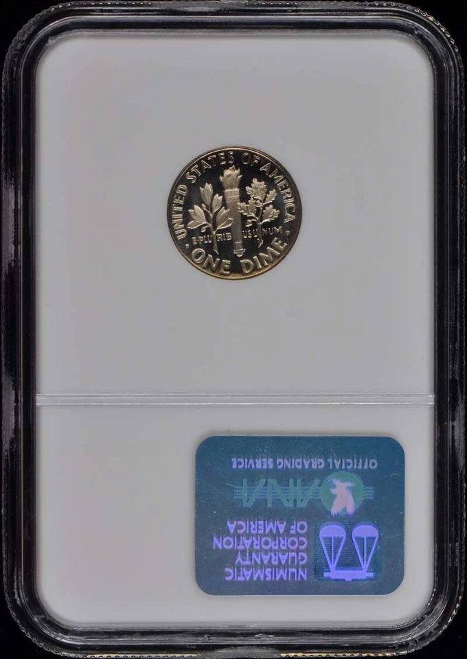 1967 SMS Roosevelt Dime 10C NGC MS66CAM - Image 2 of 2