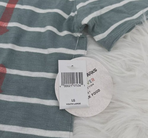 Disney The Most Magical Place on Earth Magic Kingdom Striped T-Shirt Large NEW - Picture 6 of 6