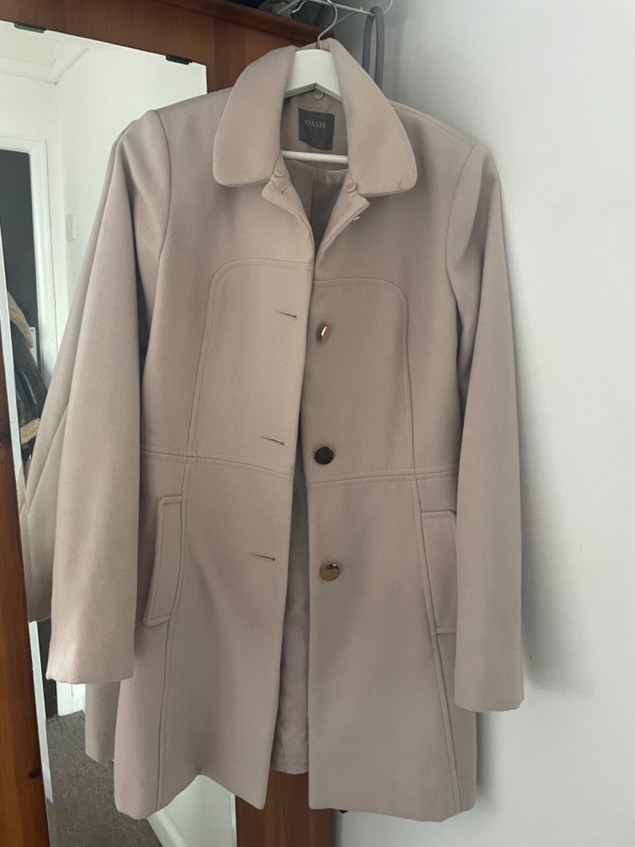 Winter Coat Oasis (Ivory) UK